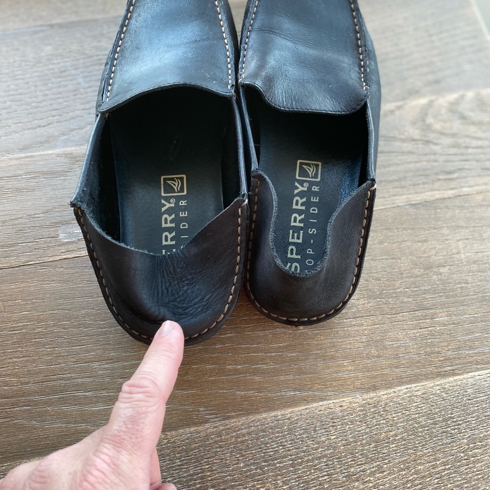Sperry slip on loafers